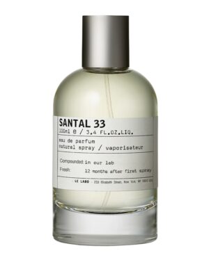 Le Labo Santal 33 perfume bottle view 1
