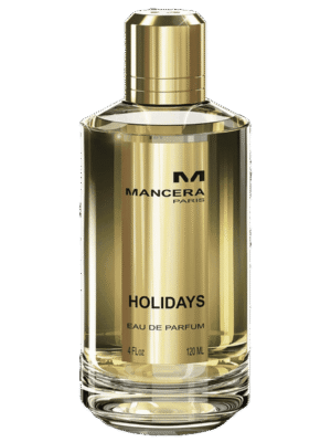 Mancera Holidays perfume bottle view 1